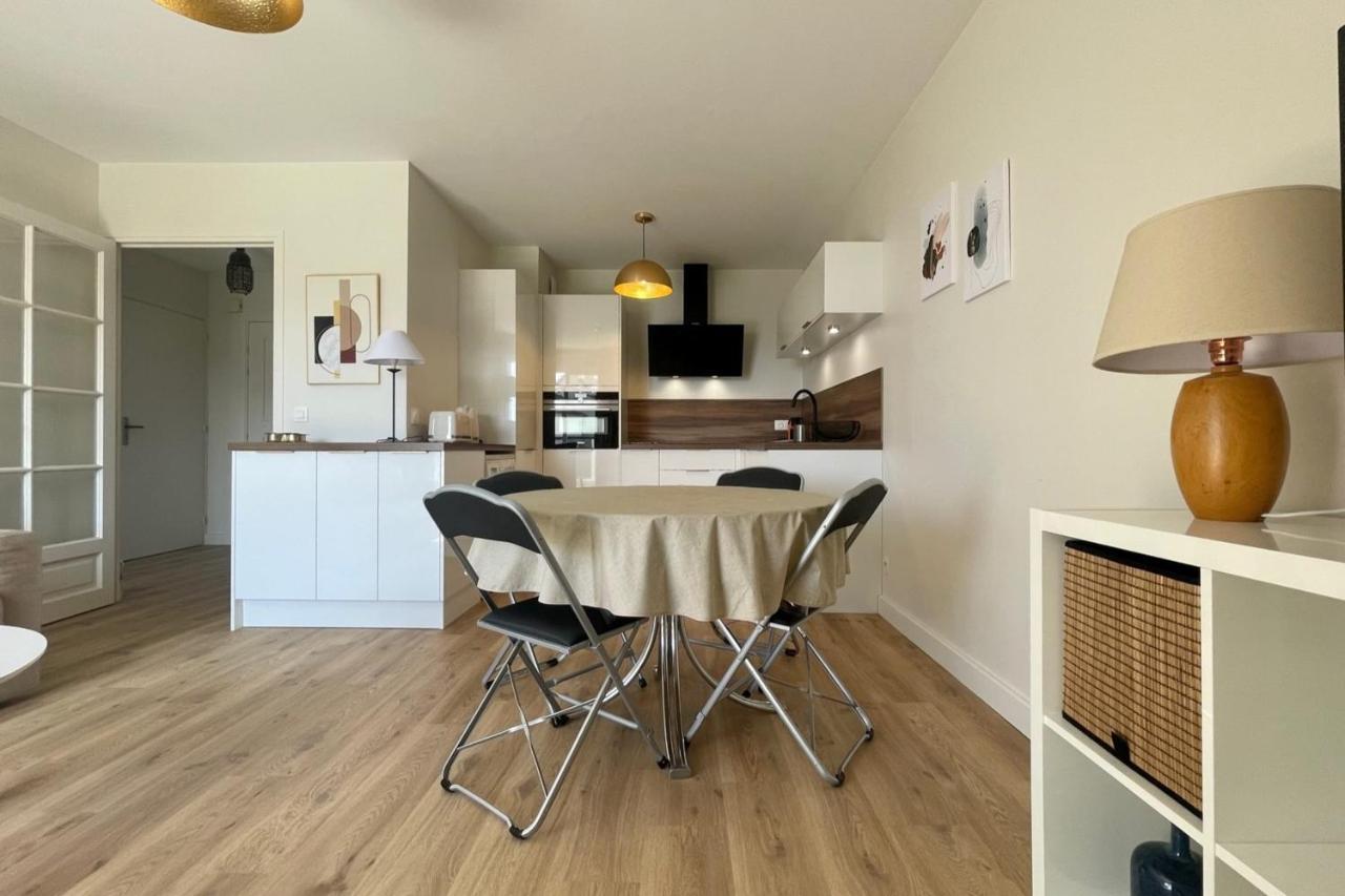 The Ammonite Sea View With Large Balcony Apartment Benerville sur Mer Bagian luar foto